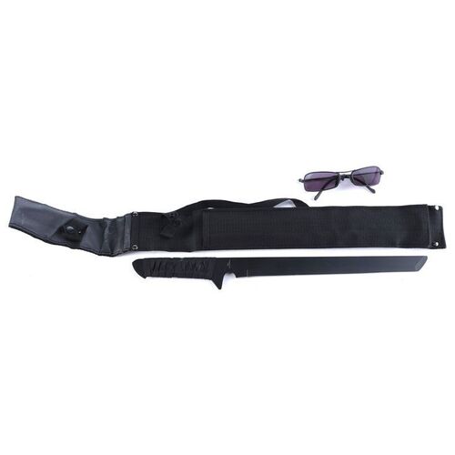 Lot #188: MARVEL'S DAREDEVIL (T.V. SERIES, 2015 - 2018) - Stick's Metal Katana with Sheath and Alternate Glasses