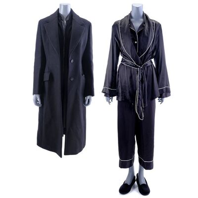 Lot #201: MARVEL'S JESSICA JONES (T.V. SERIES, 2015 - 2019) - Jeri Hogarth's Sleepwear and Costume Components