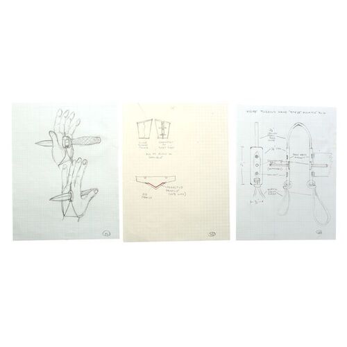 Lot #226: MARVEL - VARIOUS PRODUCTIONS (T.V. SERIES, 2015 - 2019) - Concept Artwork by Prop Master Peter Gelfman