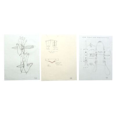 Lot #226: MARVEL - VARIOUS PRODUCTIONS (T.V. SERIES, 2015 - 2019) - Concept Artwork by Prop Master Peter Gelfman