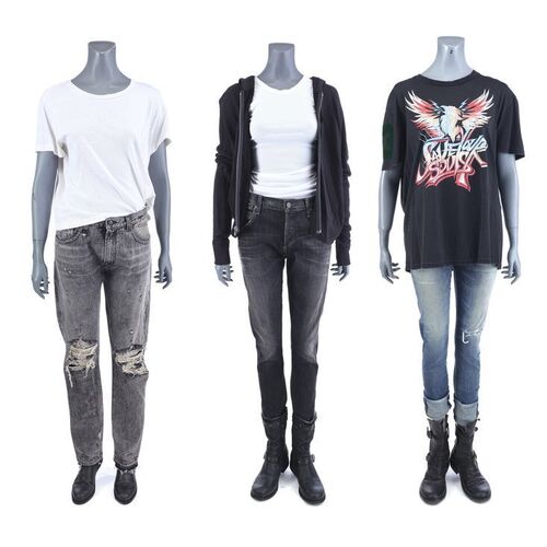 Lot #229: MARVEL'S JESSICA JONES (T.V. SERIES, 2015 - 2019) - Set of Three Jessica Jones Costumes