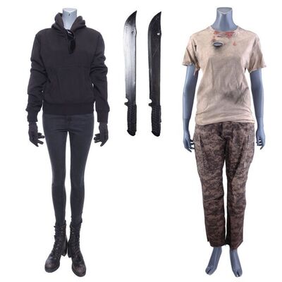 Lot #236: MARVEL'S IRON FIST (T.V. SERIES, 2017 - 2018) - Mary Walker's Captivity Costume and Tactical Costume