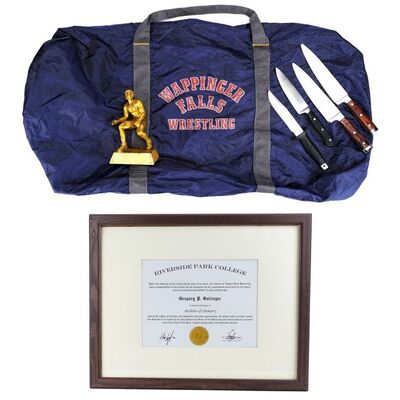 Lot #244: MARVEL'S JESSICA JONES (T.V. SERIES, 2015 - 2019) - Set of Gregory Sallinger's Apartment Accessories