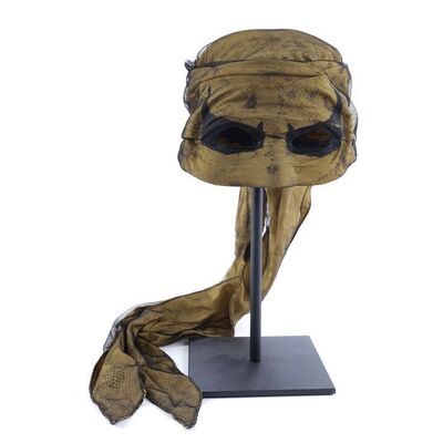 Lot #247: MARVEL'S IRON FIST (T.V. SERIES, 2017 - 2018) - 1948 Iron Fist Mask