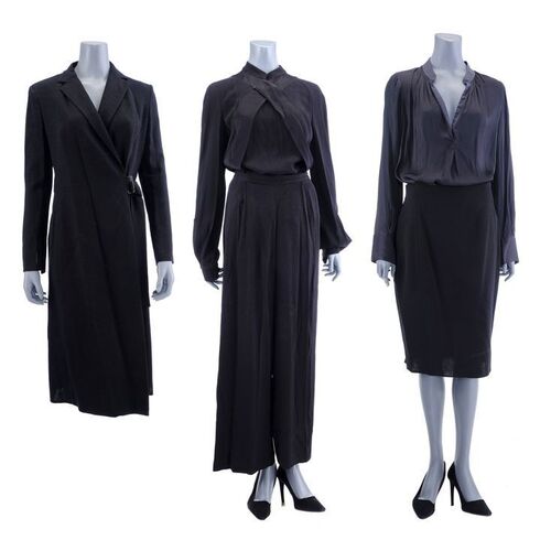 Lot #258: MARVEL'S JESSICA JONES (T.V. SERIES, 2015 - 2019) - Set of Three Jeri Hogarth Costumes