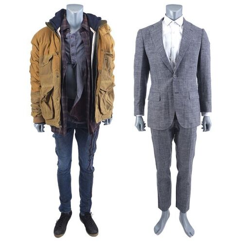 Lot #266: MARVEL'S IRON FIST (T.V. SERIES, 2017 - 2018) - Danny Rand's Stolen Powers Costume with Subway Fight Jacket and Penthouse Costume