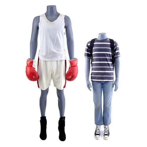 Lot #271: MARVEL'S DAREDEVIL (T.V. SERIES, 2015 - 2018) - Young Matt Murdock's Father's Death Costume and Jack Murdock's Boxing Flashback Costume