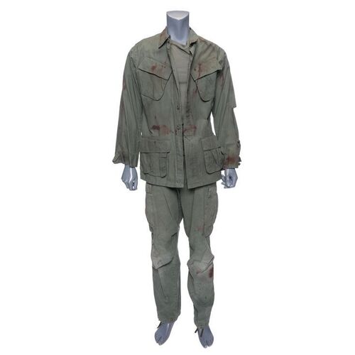 Lot #275: MARVEL'S THE DEFENDERS (T.V. SERIES, 2017) - Stick's Bloodied Fight Costume