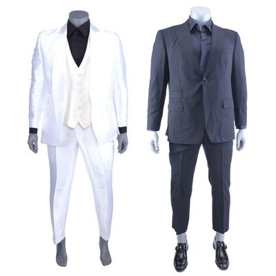 Lot #283: MARVEL'S DAREDEVIL (T.V. SERIES, 2015 - 2018) - Wilson Fisk's Kingpin Costume and Date with Vanessa Marianna Suit