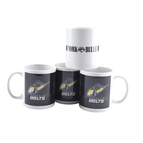 Lot #285: MARVEL'S DAREDEVIL (T.V. SERIES, 2015 - 2018) - Set of Brooklyn Bolts and New York Bulletin Mugs