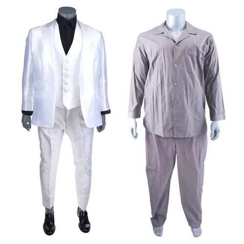 Lot #308: MARVEL'S DAREDEVIL (T.V. SERIES, 2015 - 2018) - Wilson Fisk's Kingpin Costume and Gray Cotton Pajamas