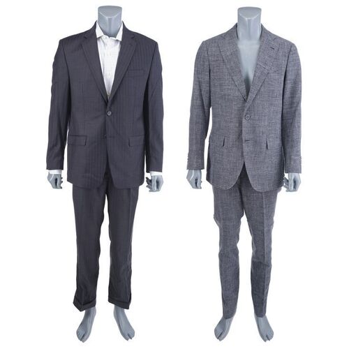 Lot #316: MARVEL'S IRON FIST (T.V. SERIES, 2017 - 2018) - Davos' Meeting Suit and Harold Meachum's Company Photo Costume