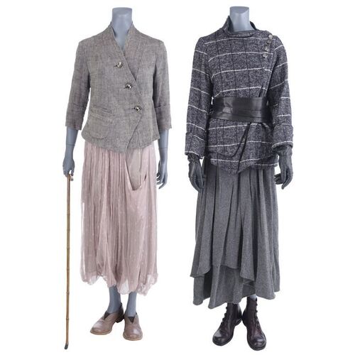 Lot #338: MARVEL - VARIOUS PRODUCTIONS (T.V. SERIES, 2015 - 2019) - Madame Gao's Penthouse Meeting with Wilson Fisk Costume and Final Fight Costume with Cane