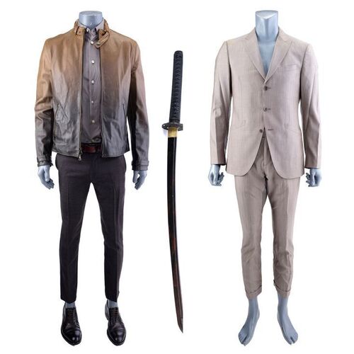 Lot #383: MARVEL - VARIOUS PRODUCTIONS (T.V. SERIES, 2015 - 2019) - Bakuto's Stunt Dojo Costume and Midland Circle Costume with Katana