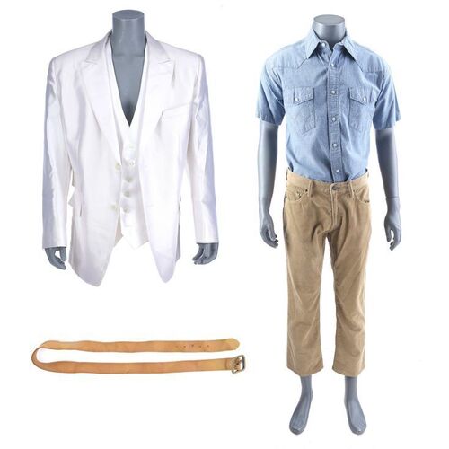 Lot #434: MARVEL'S DAREDEVIL (T.V. SERIES, 2015 - 2018) - Wilson Fisk's Kingpin Costume Components with Young Wilson Fisk's Murder Costume