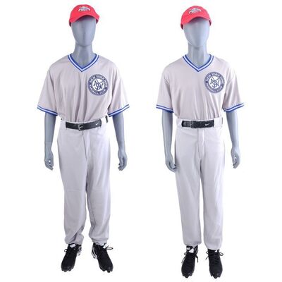 Lot #438: MARVEL'S LUKE CAGE (T.V. SERIES, 2016 - 2018) - Two New York Nine Uniforms with Two All Star Hats