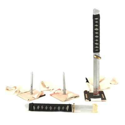 Lot #445: MARVEL'S THE DEFENDERS (T.V. SERIES, 2017) - SFX Sword and Sai Components