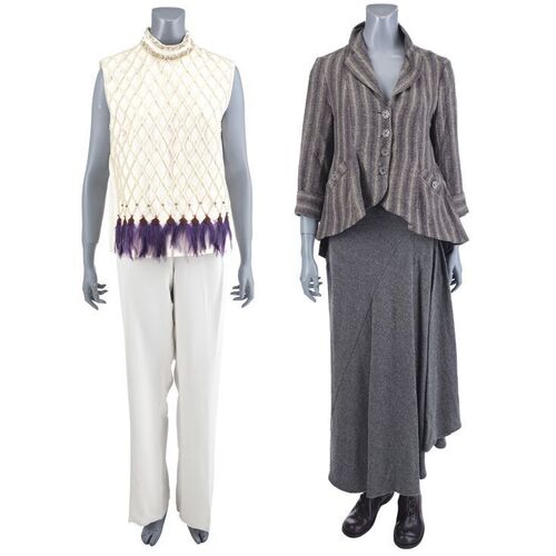 Lot #449: MARVEL'S THE DEFENDERS (T.V. SERIES, 2017) - Alexandra Reid's and Madame Gao's Private Symphony Costumes