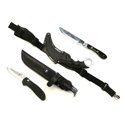 Lot #455: MARVEL'S THE PUNISHER (T.V. SERIES, 2017 - 2019) - Set of Four Knives