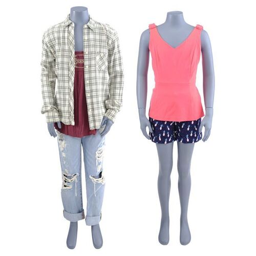Lot #462: MARVEL'S JESSICA JONES (T.V. SERIES, 2015 - 2019) - Young Trish Walker's and Jessica Jones' Rescue from Dorothy Walker Costumes