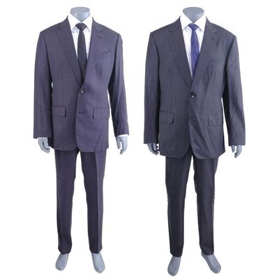 Lot #480: MARVEL'S DAREDEVIL (T.V. SERIES, 2015 - 2018) - Pair of Matt Murdock's Suits with Shirts and Ties