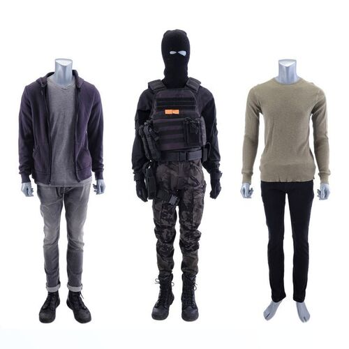 Lot #494: MARVEL'S THE PUNISHER (T.V. SERIES, 2017 - 2019) - Billy Russo's Assorted Ensembles