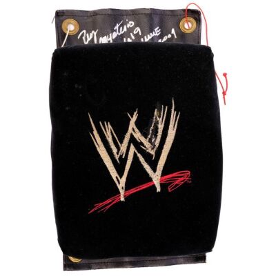 154598: WWE - Cast-Autographed WWE Turnbuckle Pad