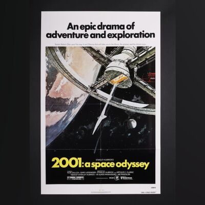 Lot #8 - 2001: A SPACE ODYSSEY (1968) - US One-Sheet, 1980
