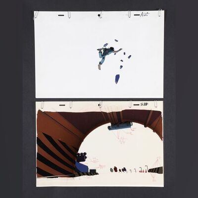 Lot #10 - AKIRA (1988) - Two Original Painted Animation Cels, 1988