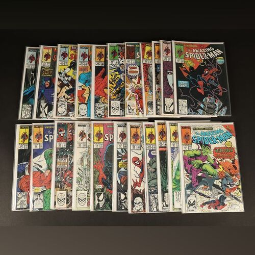 Lot #18 - AMAZING SPIDER-MAN COMICS (1988-1990) - Complete Run of The Amazing Spider-Man Comics #298 to 328, 1988-90