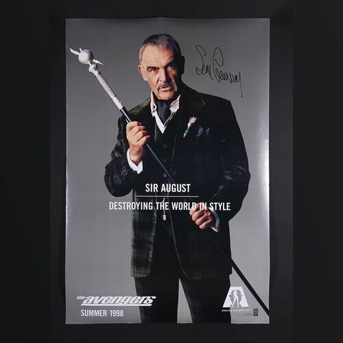 Lot #31 - THE AVENGERS (1998) - Sean Connery Autographed US One-Sheet, 1998
