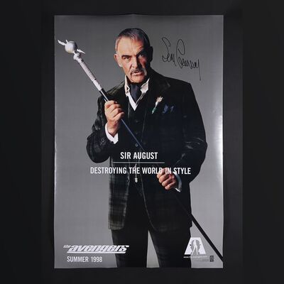 Lot #31 - THE AVENGERS (1998) - Sean Connery Autographed US One-Sheet, 1998