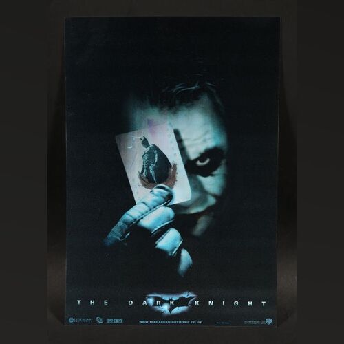 Lot #51 - THE DARK KNIGHT (2008) - Special Promotional Poster - 3D Lenticular, 2008