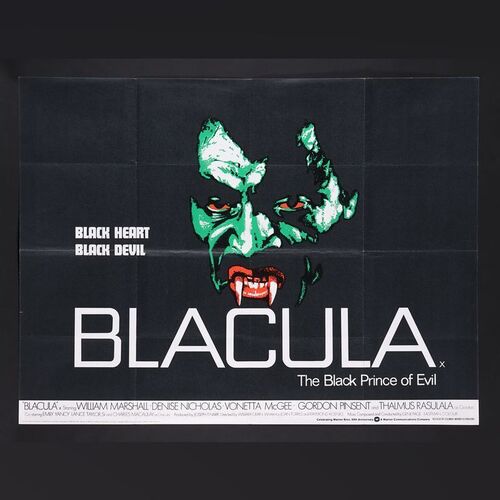 Lot #61 - BLACULA (1972) - UK Quad, 1972