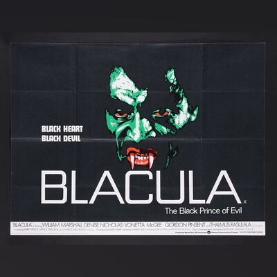 Lot #61 - BLACULA (1972) - UK Quad, 1972