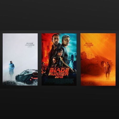 Lot #64 - BLADE RUNNER 2049 (2017) - Three One-Sheets, 2017