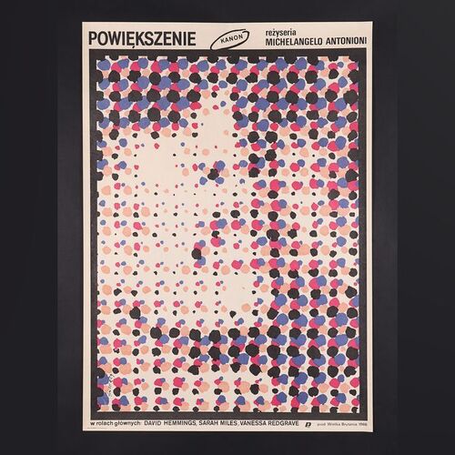 Lot #66 - BLOW UP (1966) - Polish One-Sheet, 1989