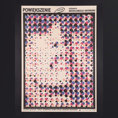 Lot #66 - BLOW UP (1966) - Polish One-Sheet, 1989