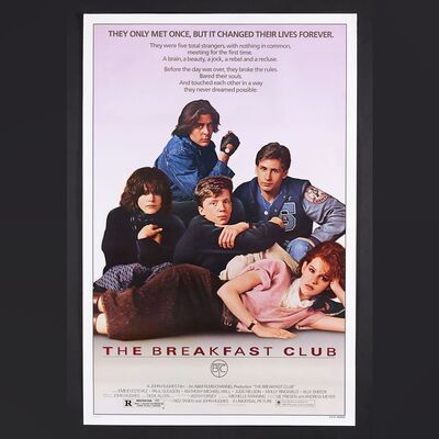 Lot #73 - THE BREAKFAST CLUB (1985) - US One-Sheet, 1985