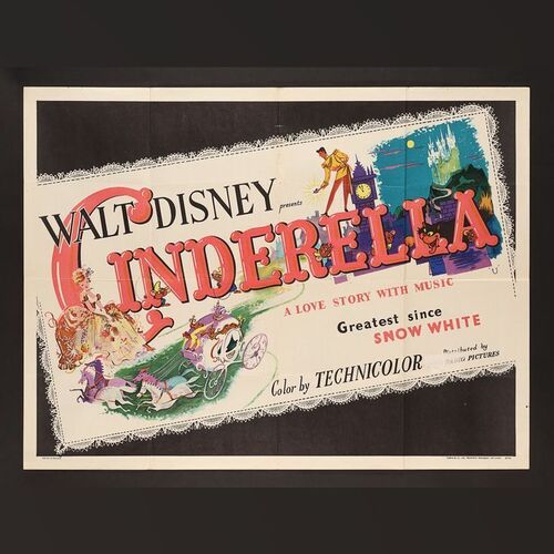 Lot #81 - CINDERELLA (1950) - UK Quad, 1950
