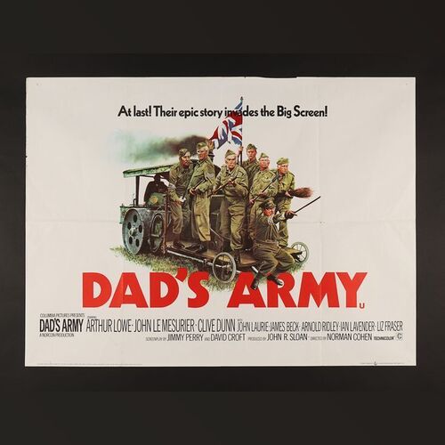 Lot #86 - DAD'S ARMY (1971) - UK Quad, 1971