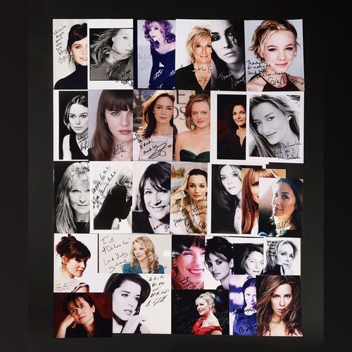 Lot #91 - VARIOUS PRODUCTIONS - De Lane Lea Studios Collection: Collection of 30 Autographed Portraits of Female Actors