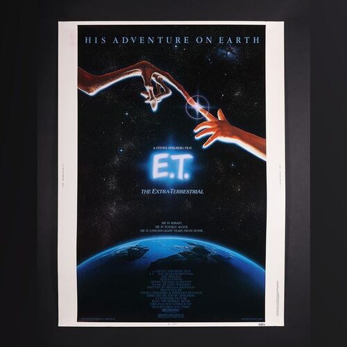 Lot #105 - E.T. THE EXTRA TERRESTRIAL (1982) - US 30" x 40", 1982