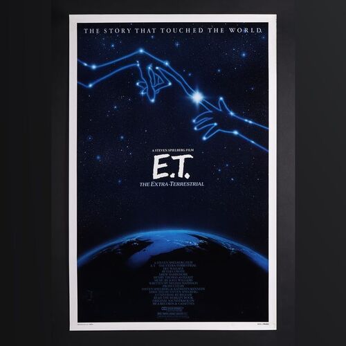 Lot #106 - E.T. THE EXTRA TERRESTRIAL (1982) - US One-Sheet, 1985