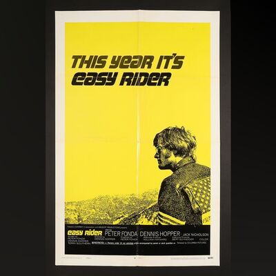 Lot #109 - EASY RIDER (1969) - US One-Sheet (Style C), 1969