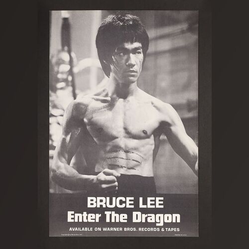 Lot #113 - ENTER THE DRAGON (1973) - US Soundtrack Poster, 1973