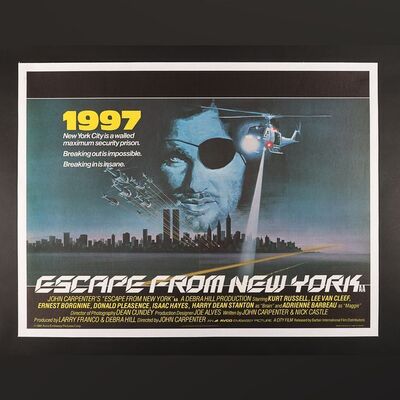 Lot #114 - ESCAPE FROM NEW YORK (1981) - UK Quad, 1981