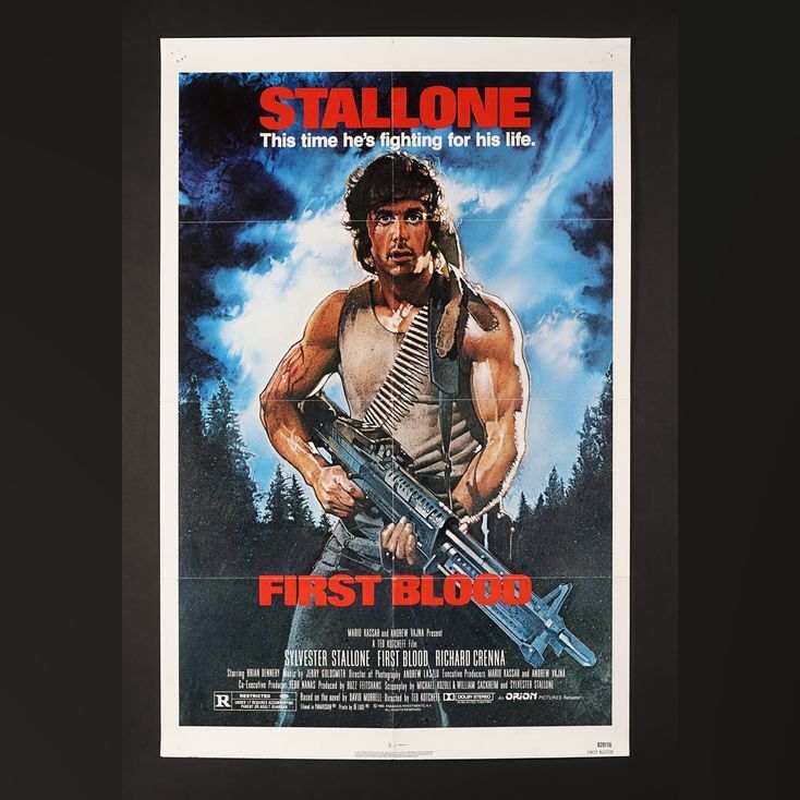 Rambo movie poster First Blood Part II : 11 x 17 Sylvester Stallone  poster 