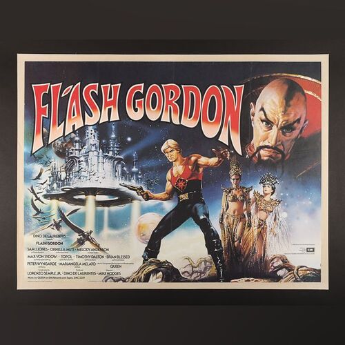 Lot #120 - FLASH GORDON (1980) - UK Quad, 1980
