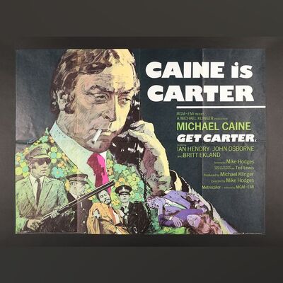 Lot #127 - GET CARTER (1971) - UK Quad, 1971